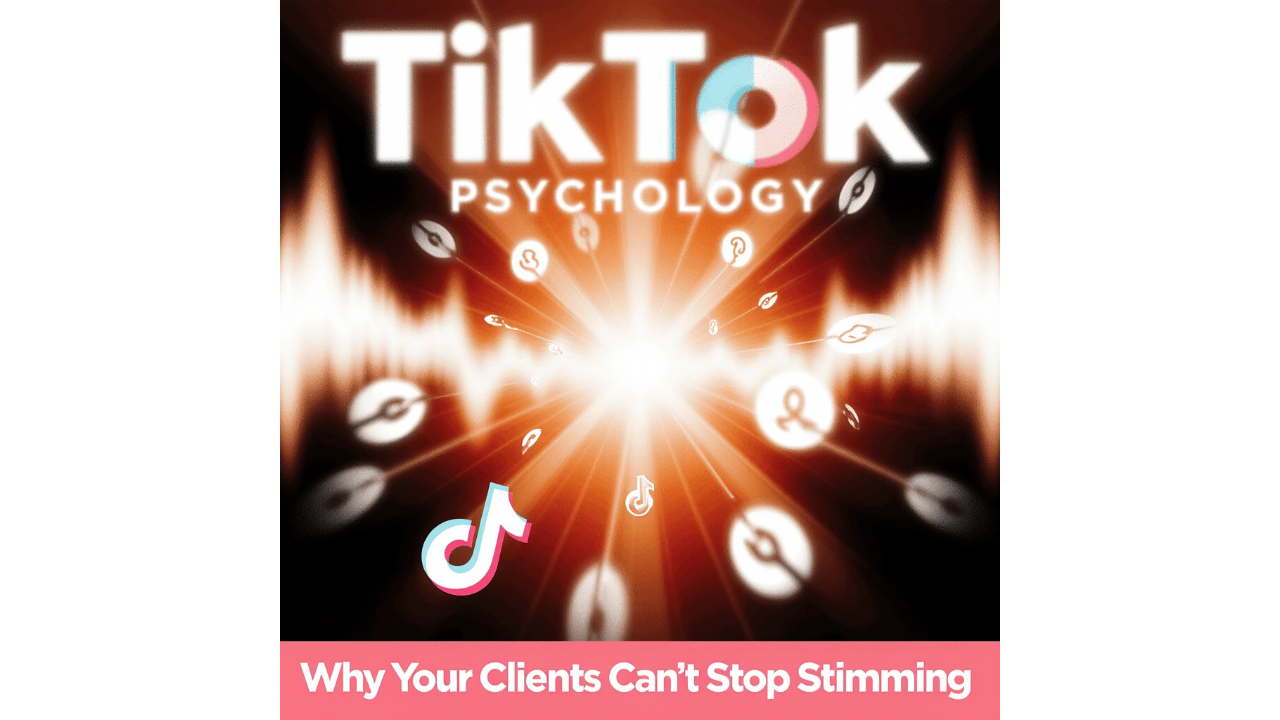 TikTok Psychology: Why Your Clients Can't Stop Stimming